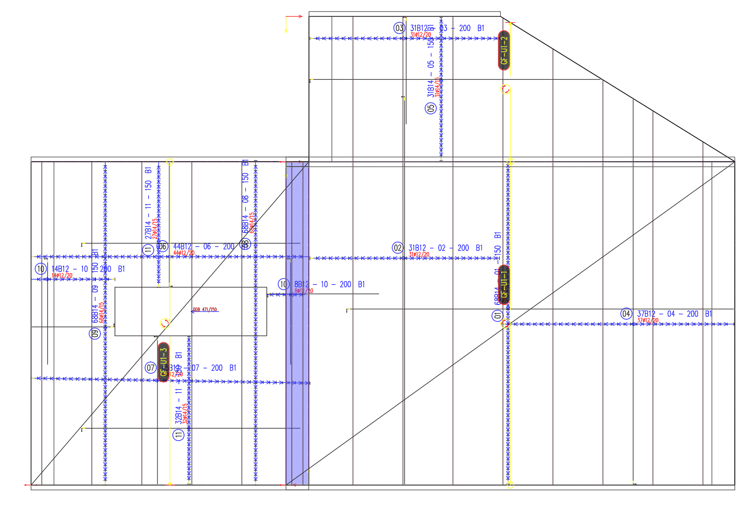 BAMTEC reinforcement carpets installation