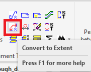 Convert to extent