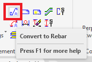 Convert to rebar