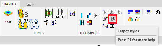 Bamtec style editing interface